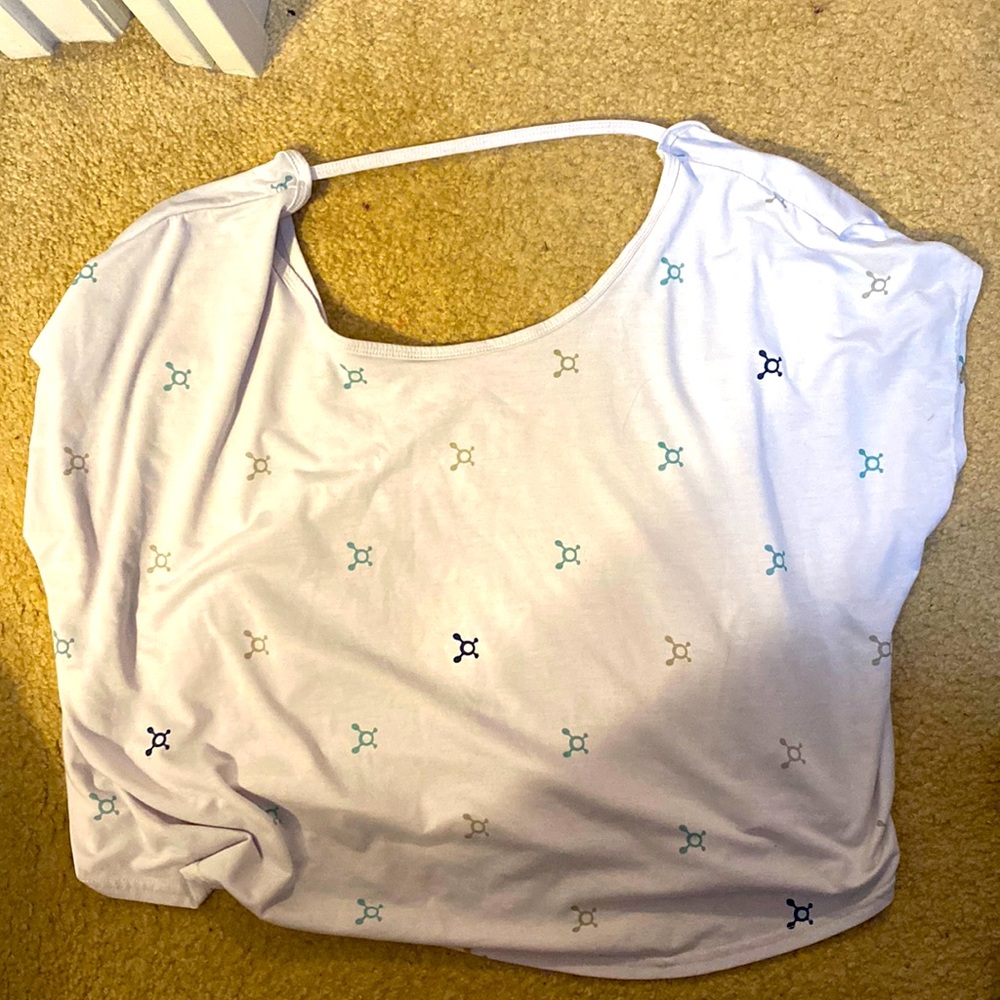 Orange Theory Crop Workout Shirt XL